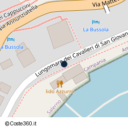 Posizione della concessione demaniale marittima Comune di Amalfi, A. 2015, N. 3