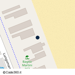 Posizione della concessione demaniale marittima Comune di Cervia, A. 2014, N. 13