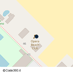 Posizione della concessione demaniale marittima Comune di Riccione, A. 2024, N. 44