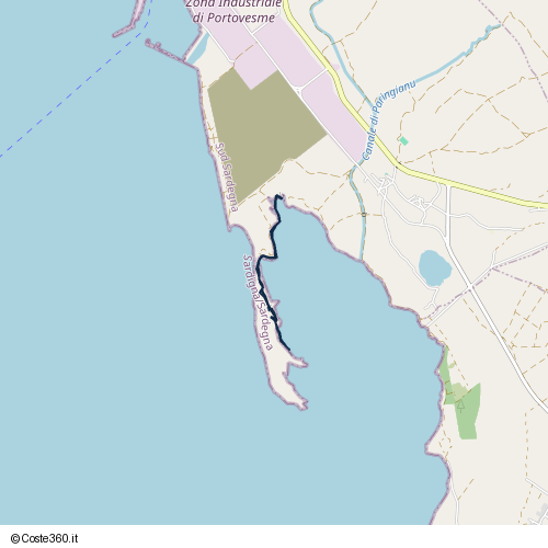 Posizione della spiaggia Spiaggia senza nome (localizzazione generica)