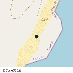 Posizione della concessione demaniale marittima Comune di Isola Di Capo Rizzuto, A. 2025, N. 010