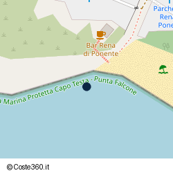 Posizione della concessione demaniale marittima Regione di Sardegna, A. 2009, N. SP R85