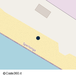 Posizione della concessione demaniale marittima Comune di Sperlonga, A. 2011, N. 2