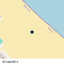 Posizione della concessione demaniale marittima Comune di Pesaro, A. 2008, N. 1275_1