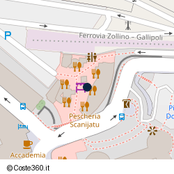 Posizione della concessione demaniale marittima Comune di Gallipoli, A. 2008, N. 99