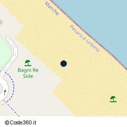 Posizione della concessione demaniale marittima Comune di Pesaro, A. 2009, N. 33289