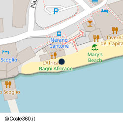 Posizione della concessione balneare Comune di Massa Lubrense, A. 2020, N. 243