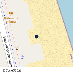Posizione della concessione demaniale marittima Comune di Grottammare, A. 2014, N. 45