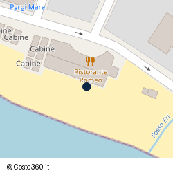 Posizione approssimativa di Romeo Beach