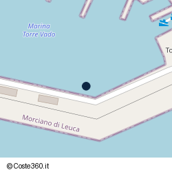Posizione della concessione demaniale marittima Comune di Morciano Di Leuca, A. 2016, N. 1