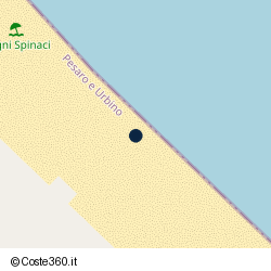 Posizione della concessione demaniale marittima Comune di Pesaro, A. 2008, N. 33218