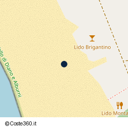 Posizione della concessione demaniale marittima Comune di Ascea, A. 2021, N. 10