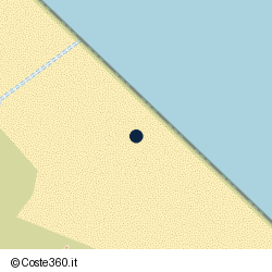 Posizione della concessione demaniale marittima Comune di Vasto, A. 2025, N. 6