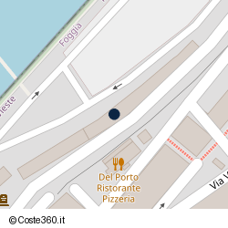 Posizione della concessione demaniale marittima Comune di Vieste, A. 2012, N. 16