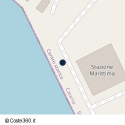 Posizione della concessione demaniale marittima Autorità Portuale di Sicilia Orientale, A. 2025, N. 39