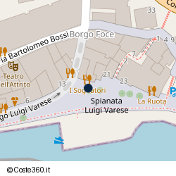 Posizione della concessione balneare Comune di Imperia, A. 2024, N. 21