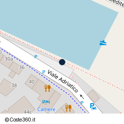 Posizione della concessione demaniale marittima Comune di Fano, A. 2025, N. 25