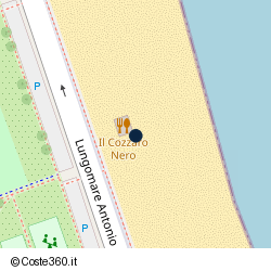 Posizione della concessione demaniale marittima Comune Porto San Giorgio, A. 2005, N. 152