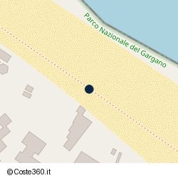 Posizione della concessione balneare Comune di Vieste, A. 2008, N. 12