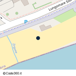 Posizione della concessione balneare Comune di Roccella Ionica, A. 2016, N. 07REP70