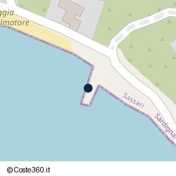 Posizione della concessione balneare Regione di Sardegna, A. 2010, N. 78DTO