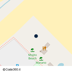 Posizione della concessione balneare Comune di Riccione, A. 2019, N. 23