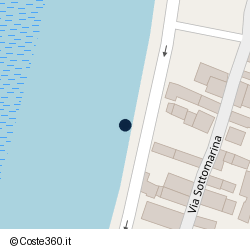 Posizione della concessione demaniale marittima Provv. OOPP di Veneto-Trentino-Friuli, A. 2021, N. 13967