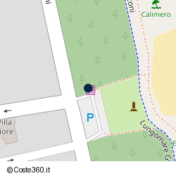 Posizione della concessione balneare Comune di Alba Adriatica, A. 2008, N. 5