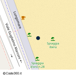 Posizione della concessione balneare Comune San Benedetto Del Tronto, A. 2014, N. 51