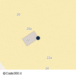 Posizione della concessione demaniale marittima Comune Rimini, A. 2010, N. 13