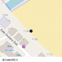 Posizione della concessione demaniale marittima Comune di Rimini, A. 2003, N. 42