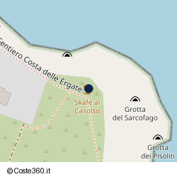 Posizione della concessione balneare Comune di Otranto, A. 2004, N. 57R