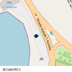 Posizione della concessione balneare Comune di Civitavecchia, A. 2002, N. 24