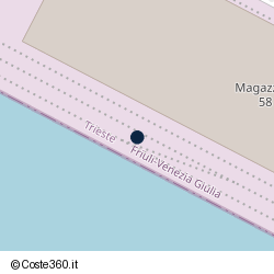 Posizione della concessione demaniale marittima Autorità Portuale di Mar Adriatico Orientale, A. 2025, N. 209