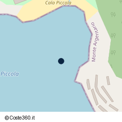 Posizione della concessione demaniale marittima Comune di Monte Argentario, A. 2023, N. 15