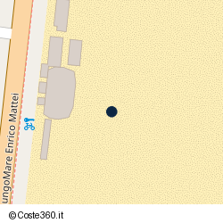 Posizione della concessione balneare Comune di Vieste, A. 2008, N. 41