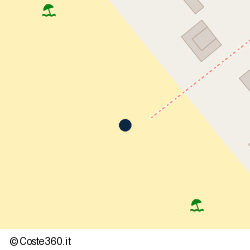 Posizione della concessione demaniale marittima Comune di Forte Dei Marmi, A. 2010, N. 06