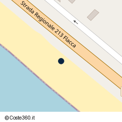 Posizione della concessione balneare Comune di Gaeta, A. 2015, N. 12