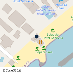Posizione della concessione demaniale marittima Comune di Diano Marina, A. 2017, N. 5