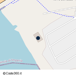 Posizione della concessione balneare Comune di Imperia, A. 2015, N. 64