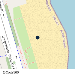 Posizione della concessione balneare Comune Grottammare, A. 2009, N. 27