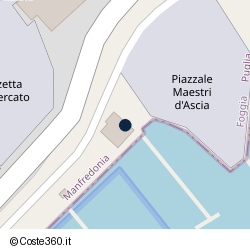 Posizione della concessione demaniale marittima Autorità Portuale di Mar Adriatico Meridionale, A. 2025, N. 57