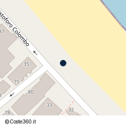 Posizione della concessione demaniale marittima Comune di Bellaria-Igea Marina, A. 2021, N. 34