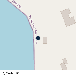 Posizione della concessione demaniale marittima Comune di Rosignano Marittimo, A. 2025, N. 540
