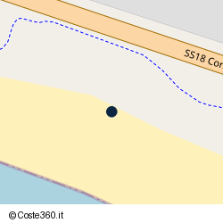 Posizione della concessione balneare Comune di Vibonati, A. 2010, N. 359