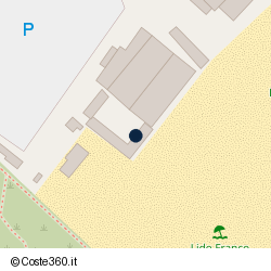 Posizione approssimativa di Lido Franco