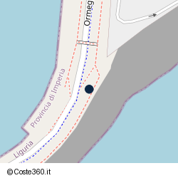 Posizione della concessione demaniale marittima Comune di Imperia, A. 2014, N. 43
