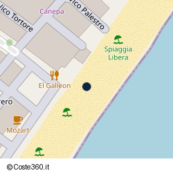 Posizione della concessione demaniale marittima Comune di Alassio, A. 2011, N. 06