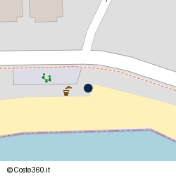 Posizione approssimativa di Lido Oriente