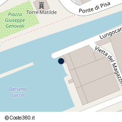 Posizione della concessione demaniale marittima Autorità Portuale di Regione Toscana, A. 2019, N. 42